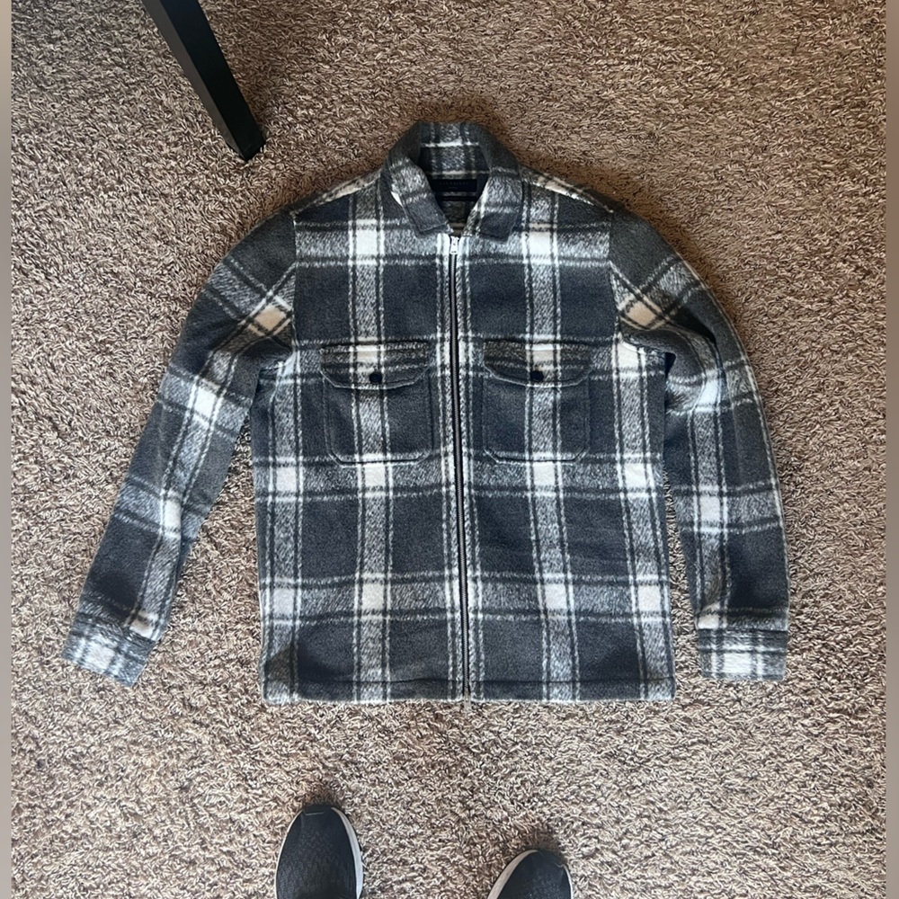 Dark grey, barely used work jacket from AllSaints